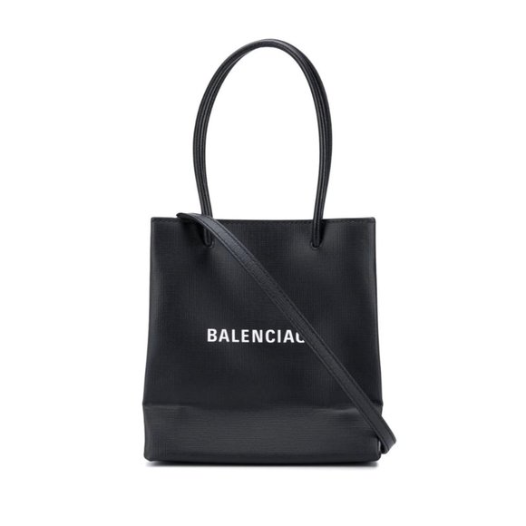 Balenciaga XXS Shopping Tote Bag Black. New - Picture 1 of 4